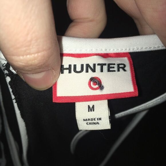 Hunter for Target black mesh tenniscore size M dress - Picture 3 of 3